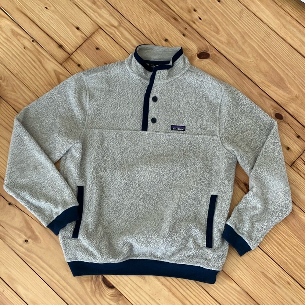 Patagonia Snap-Button Sherpa Pullover